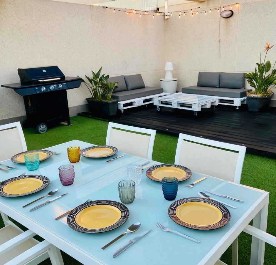 Appartamento Patacona Premium Penthouse Sea Views & Barbecue Valenza Esterno foto