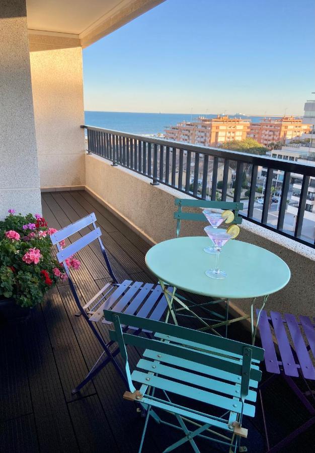 Appartamento Patacona Premium Penthouse Sea Views & Barbecue Valenza Esterno foto